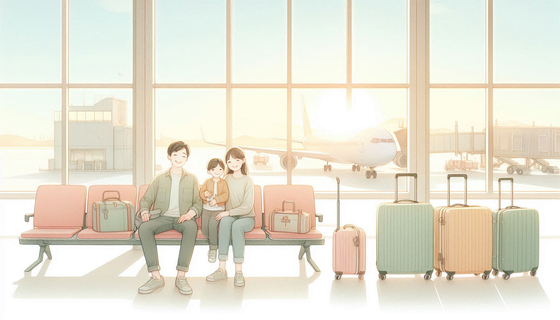 空港で子どもがぐずらない事前準備術｜パパの旅行テクニック